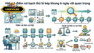 Hiểu rõ điểm rơi bạch thủ lô kép khung 6 ngày rất quan trọng