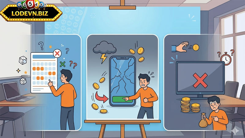 Thua lỗ do đánh dàn đề không kiểm soát